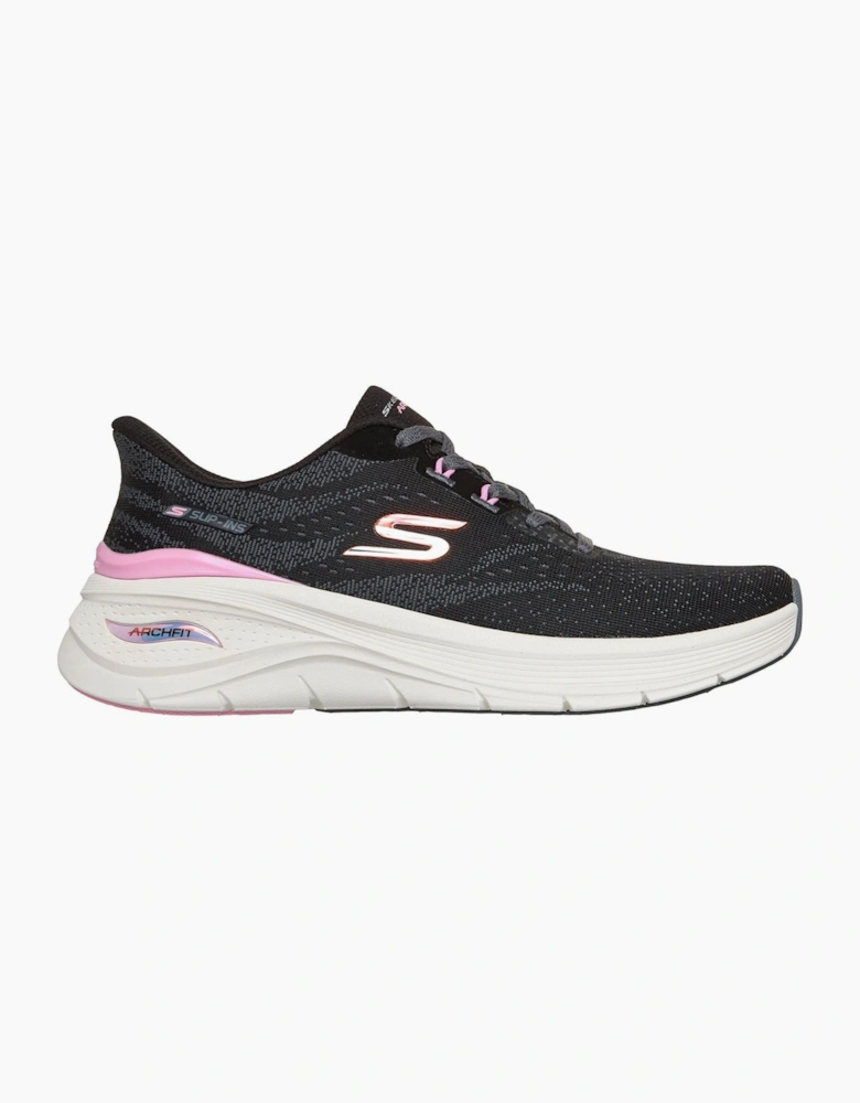 Skechers Arch Fit 3.0 Textile Women's Black Mesh/Multi Trim Trainers