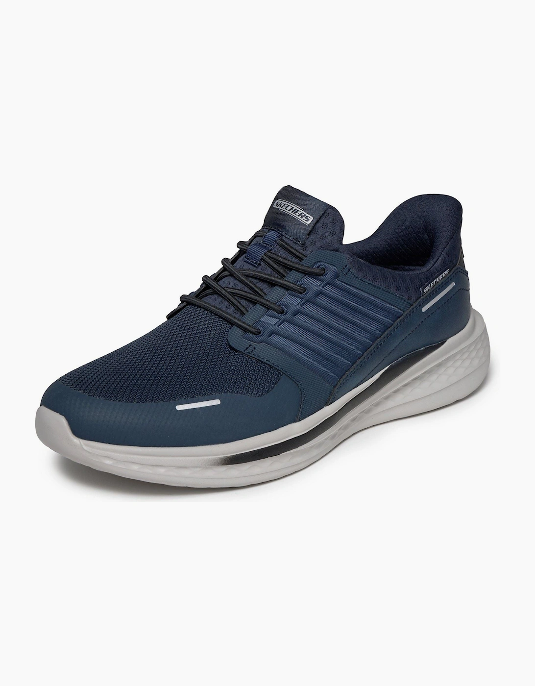 Skechers Slade Luther Men's Navy Synthetic / Mesh Trainers