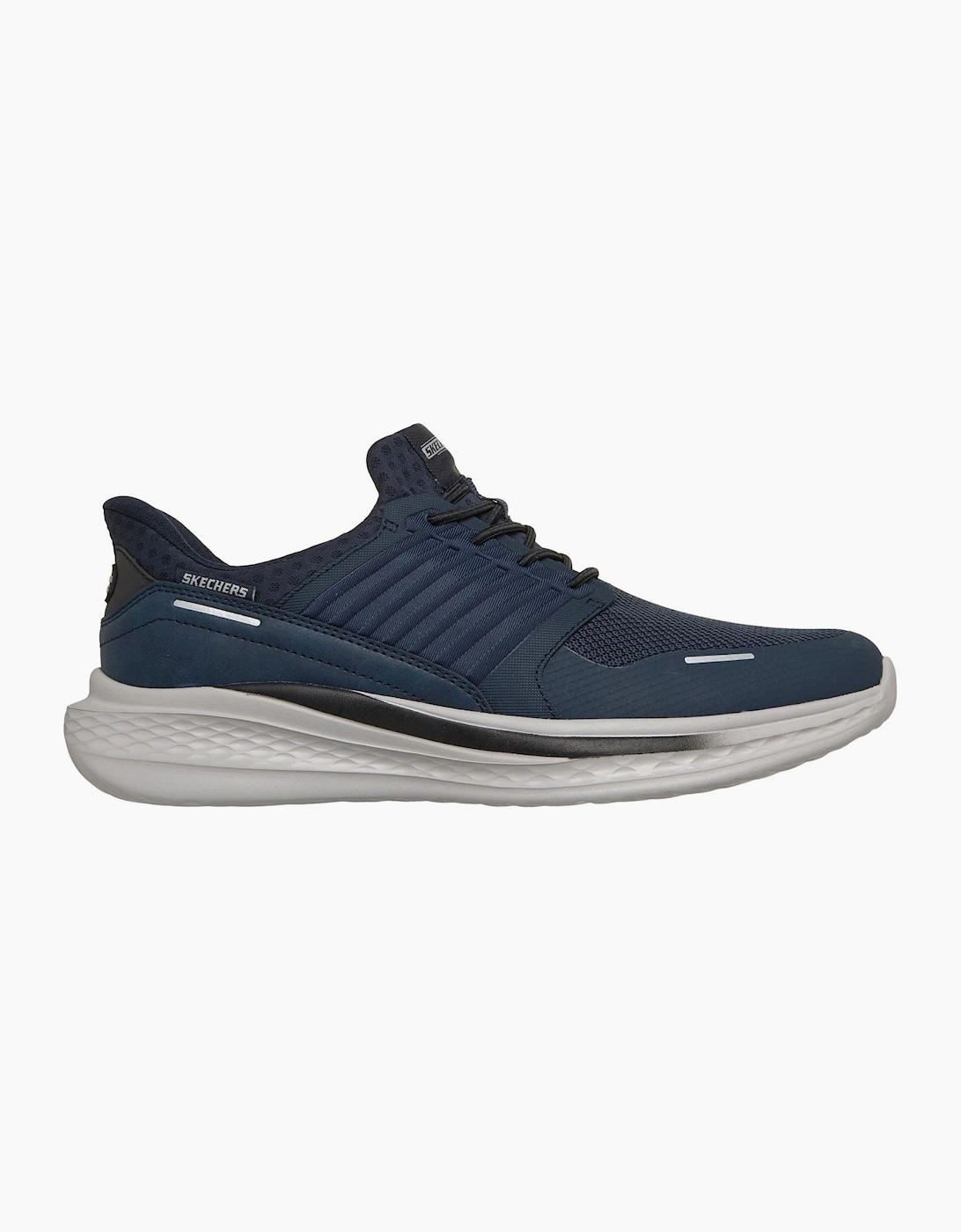 Skechers Slade Luther Men's Navy Synthetic / Mesh Trainers