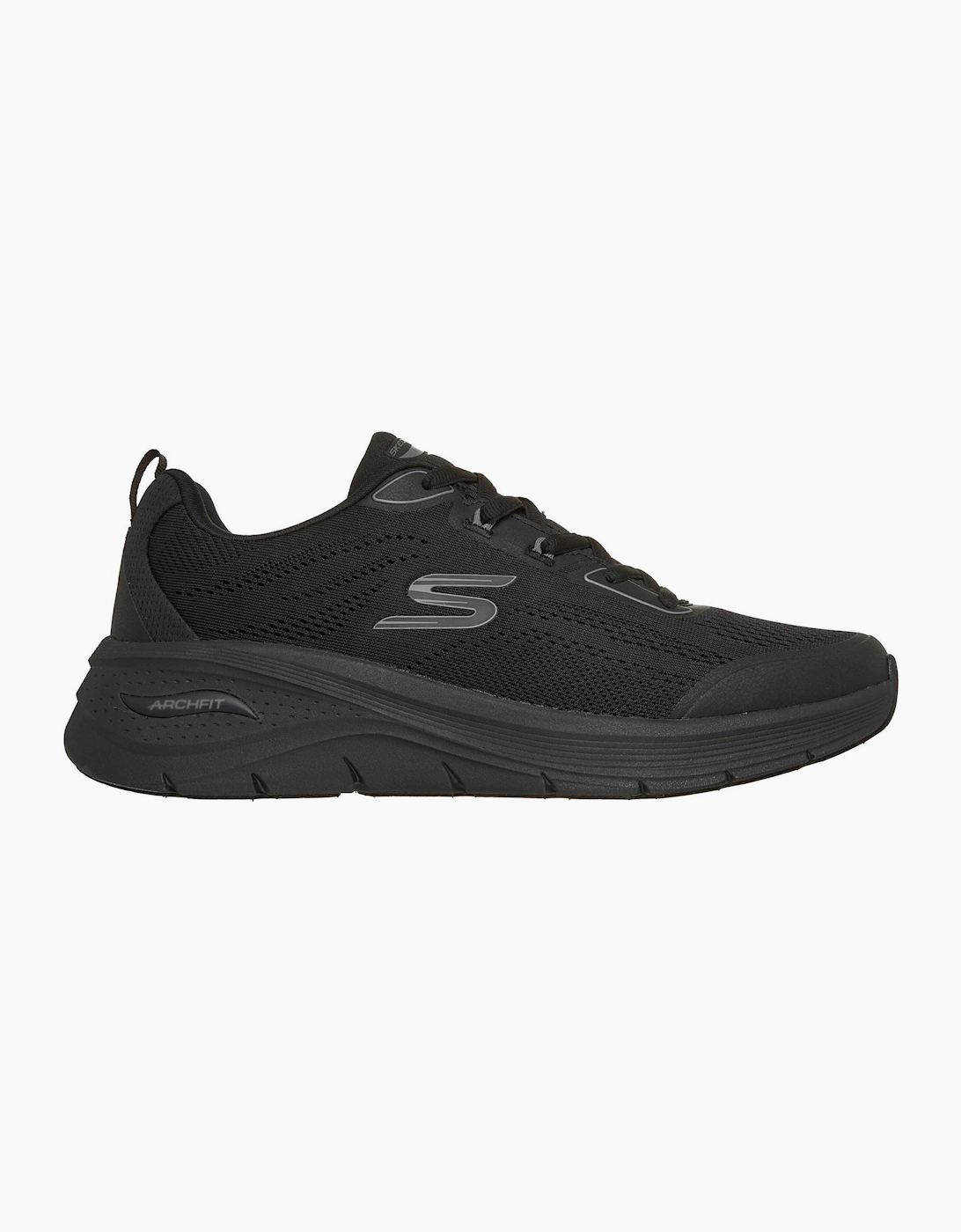 Skechers Arch Fit 3.0 Prawsper Textile Men's Black Mesh/Tpu Trainers