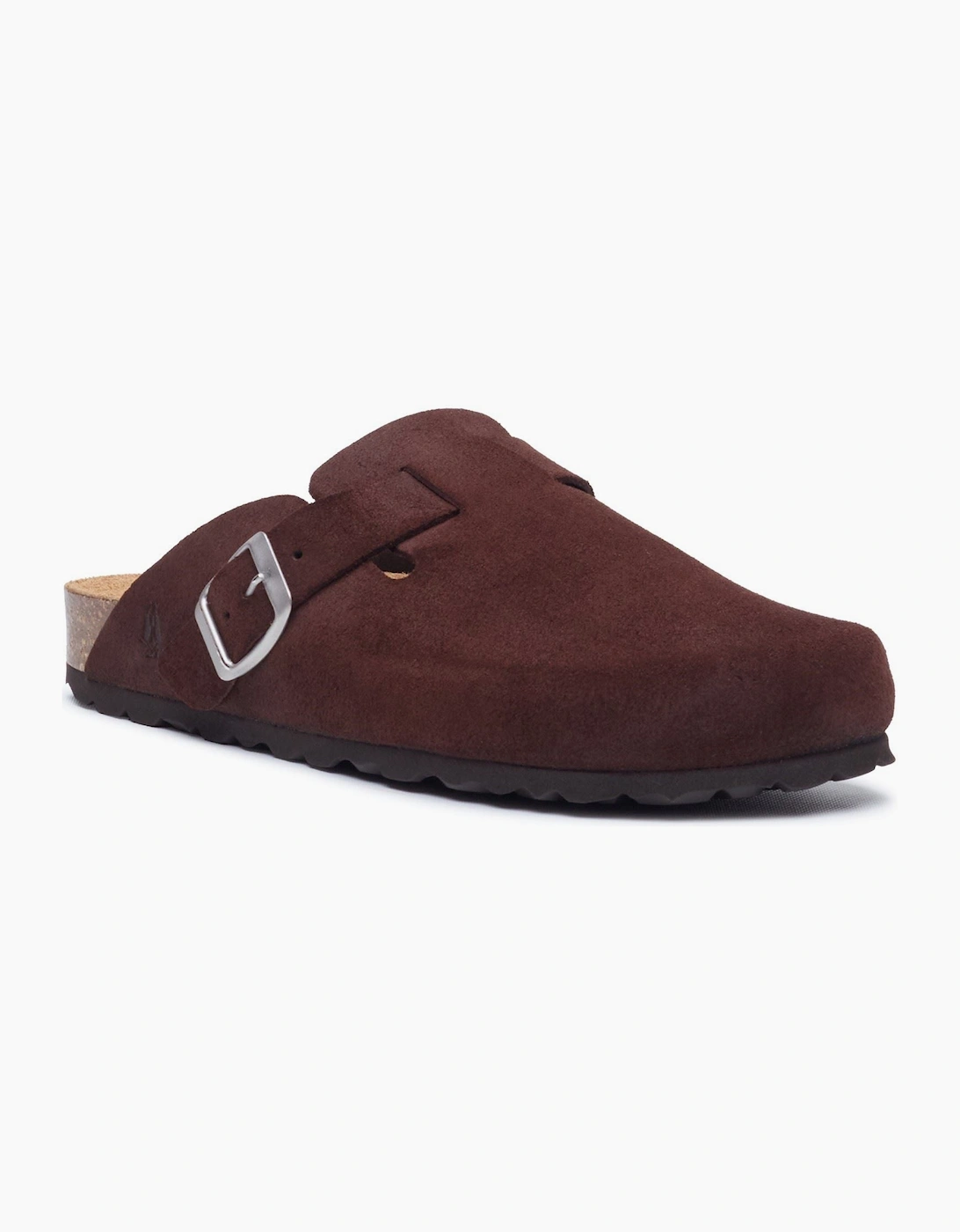 Hush Puppies Bailey Suede Women's Chocolate Mules, 8 of 7