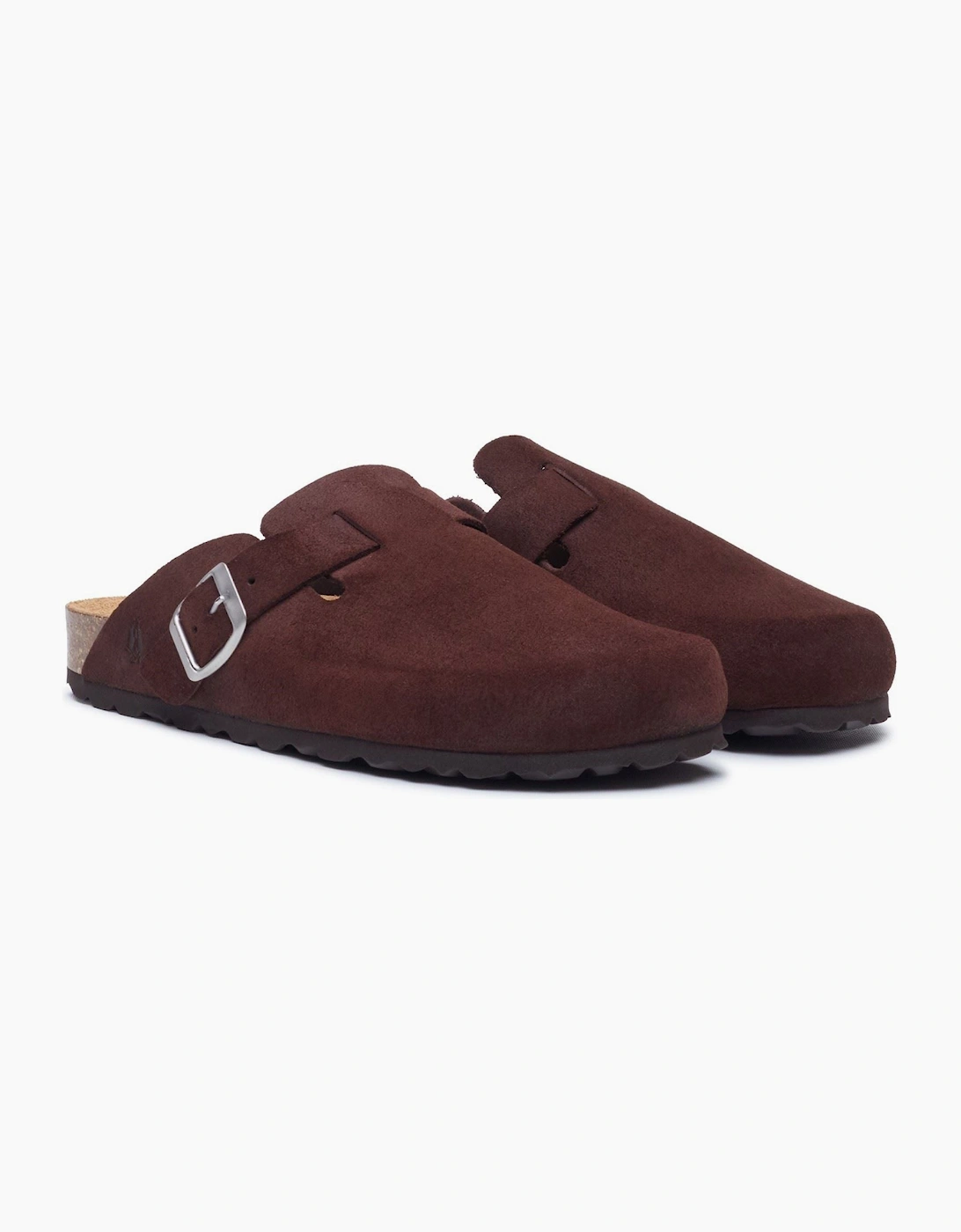 Hush Puppies Bailey Suede Women's Chocolate Mules