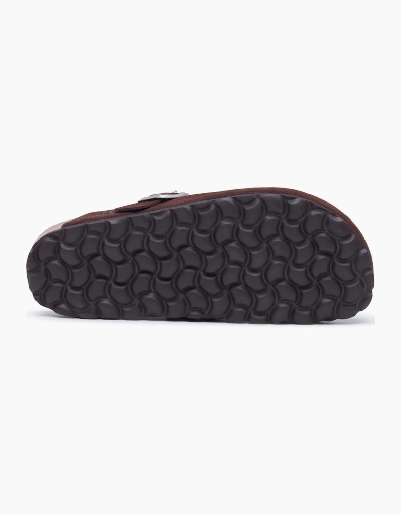 Hush Puppies Bailey Suede Women's Chocolate Mules