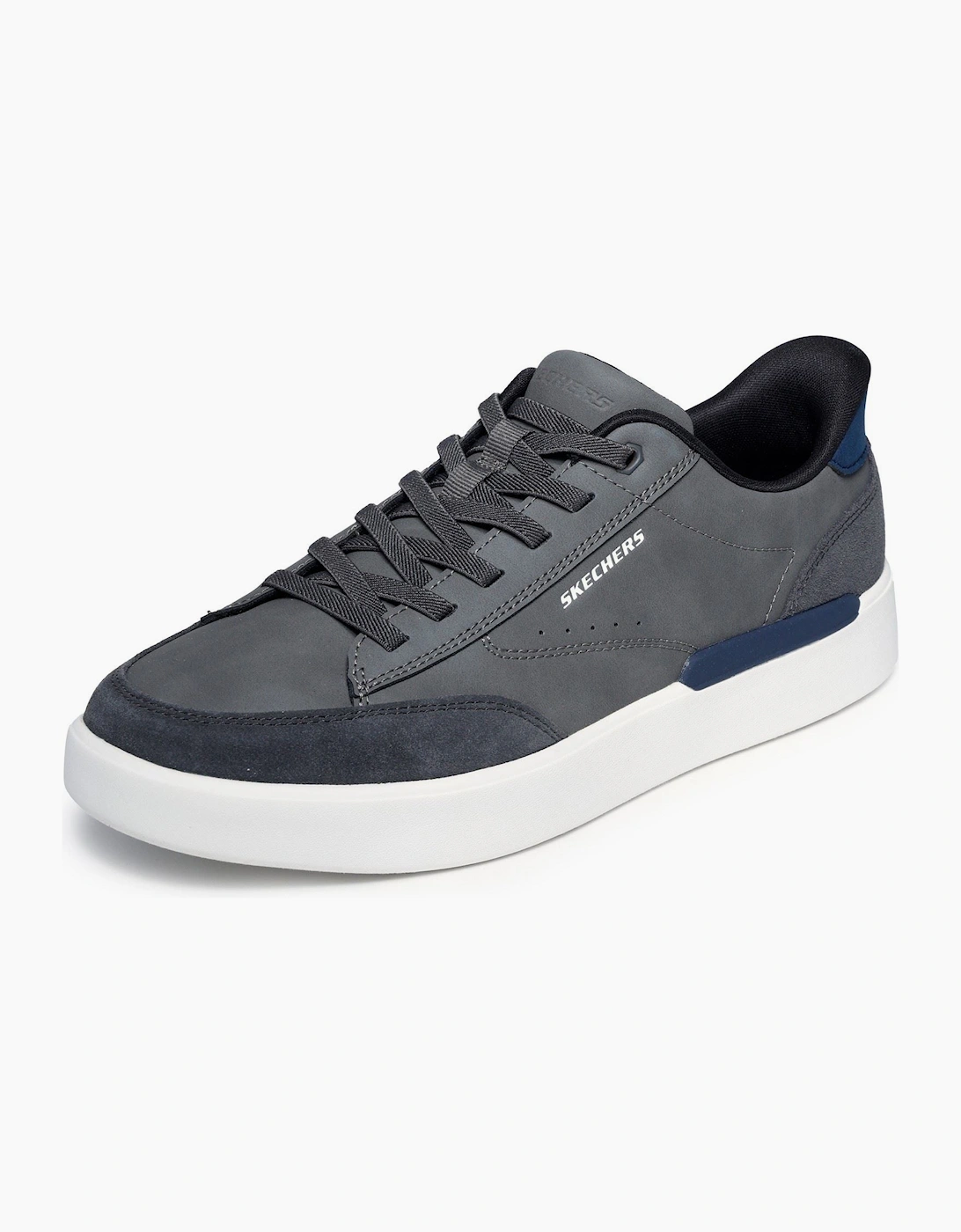 Skechers Verloma Radical Men's Charcoal Synthetic / Suede Trainers