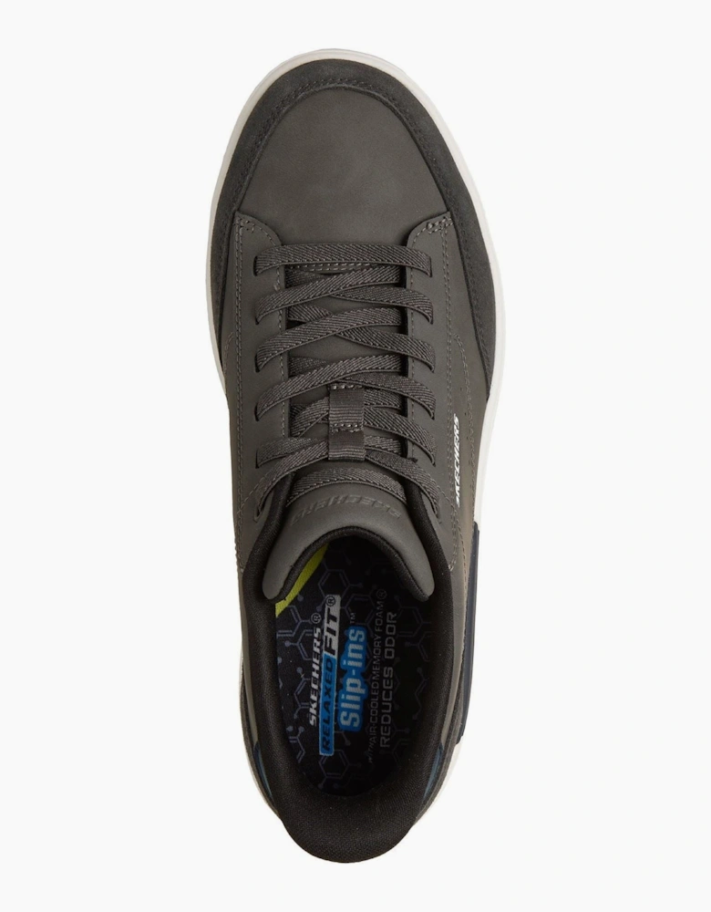 Skechers Verloma Radical Men's Charcoal Synthetic / Suede Trainers