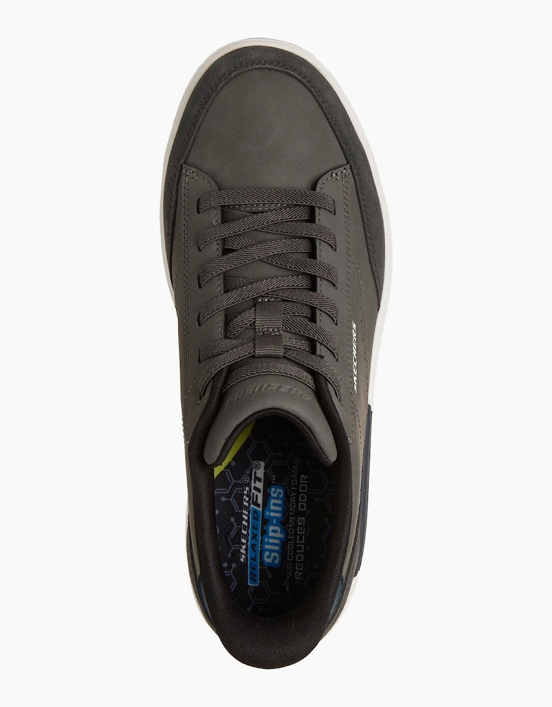 Skechers Verloma Radical Men's Charcoal Synthetic / Suede Trainers