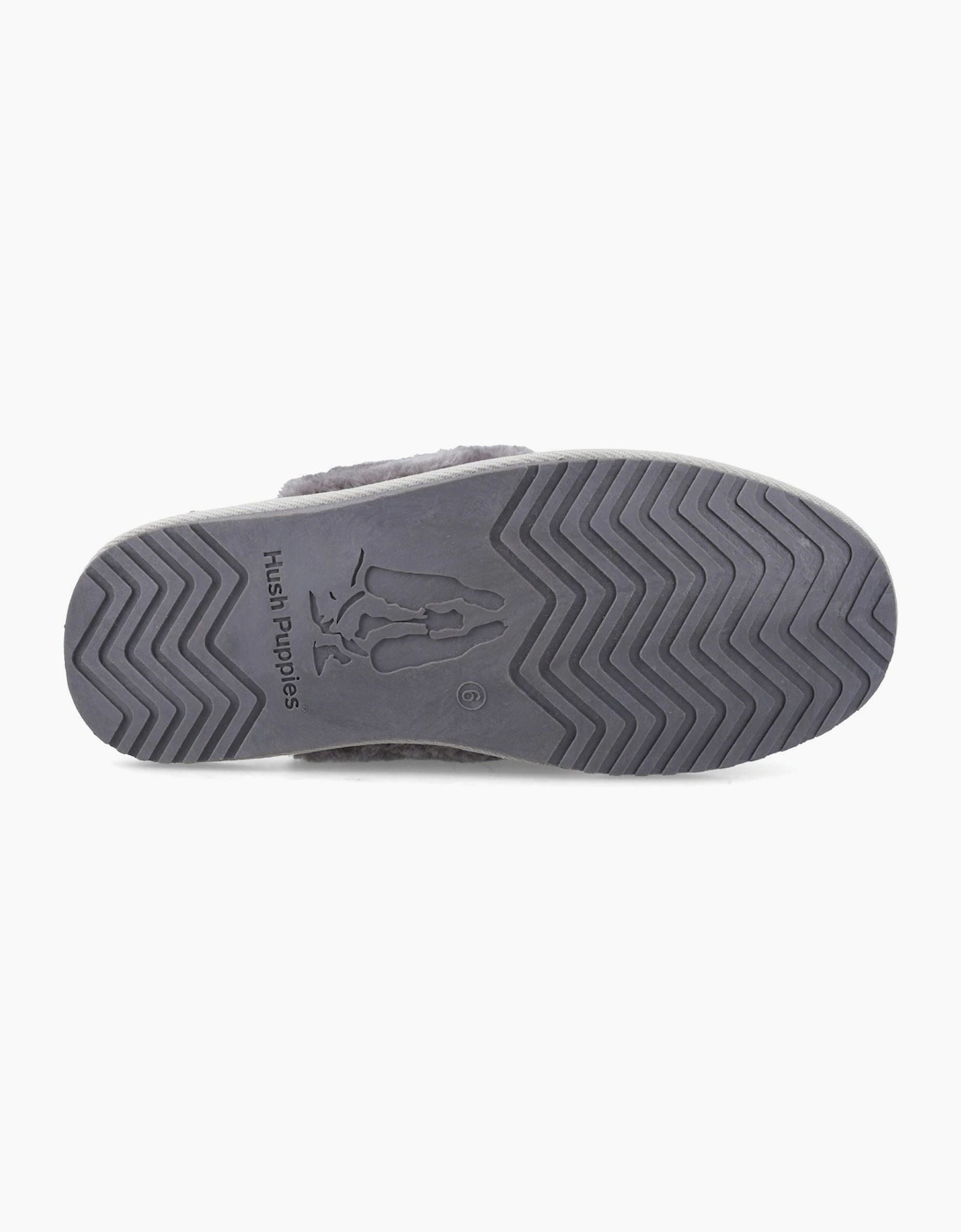 Hush Puppies Arianna Cord Polyester Women's Grey Slippers