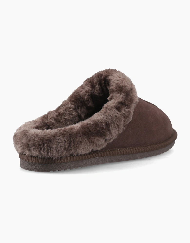 Hush Puppies Amara Suede Women's Chocolate Slippers