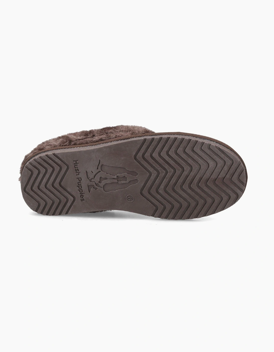 Hush Puppies Amara Suede Women's Chocolate Slippers