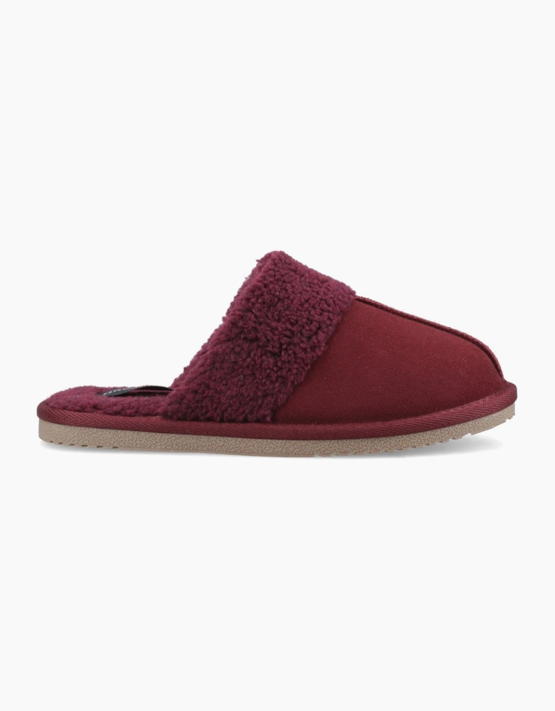 Hush Puppies Arianna Suede Women's Bordeaux Slippers