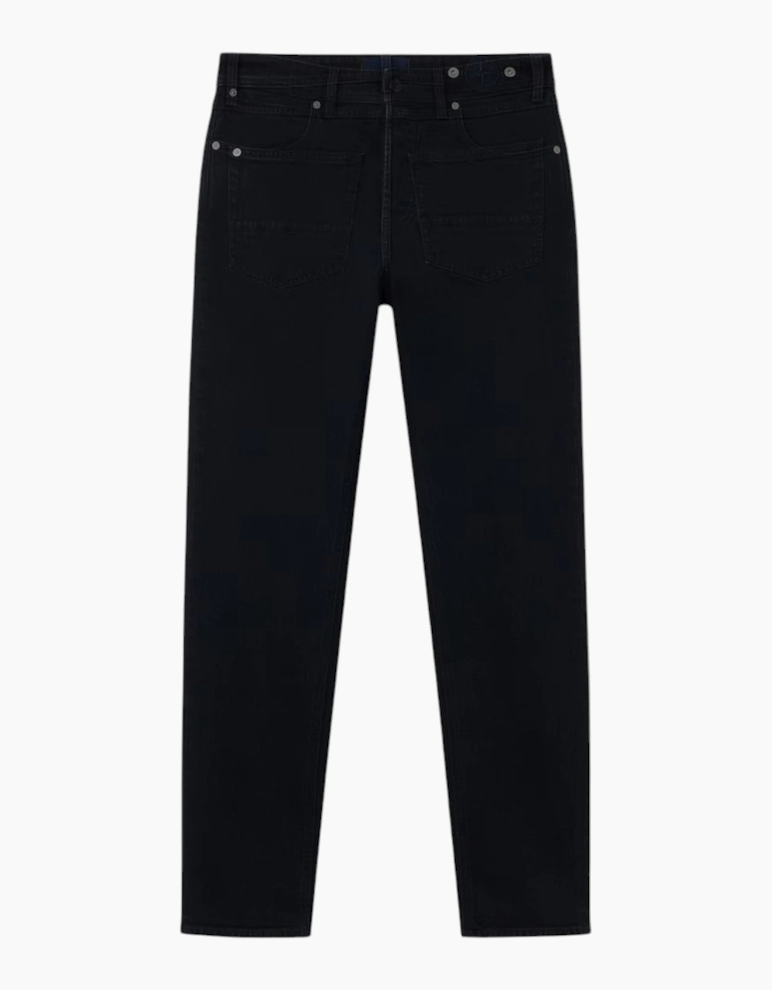 Stone Island Stretch Black Denim Rinsed Slim Jeans