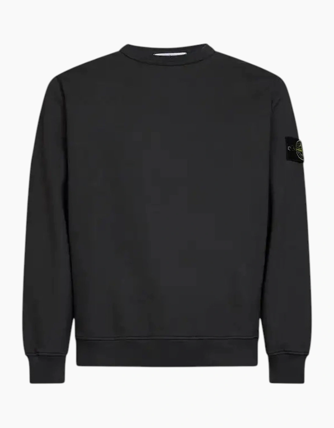 Stone Island Brushed Organic Cotton Lead Grey Sweatshirt, 3 of 2