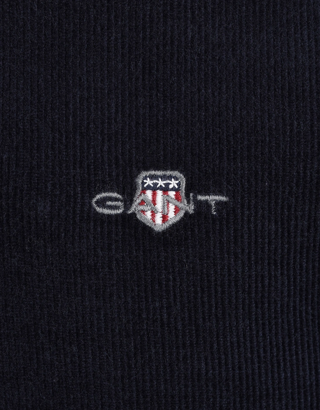 GANT REG FIT CORD SHIRT EVENING BLUE