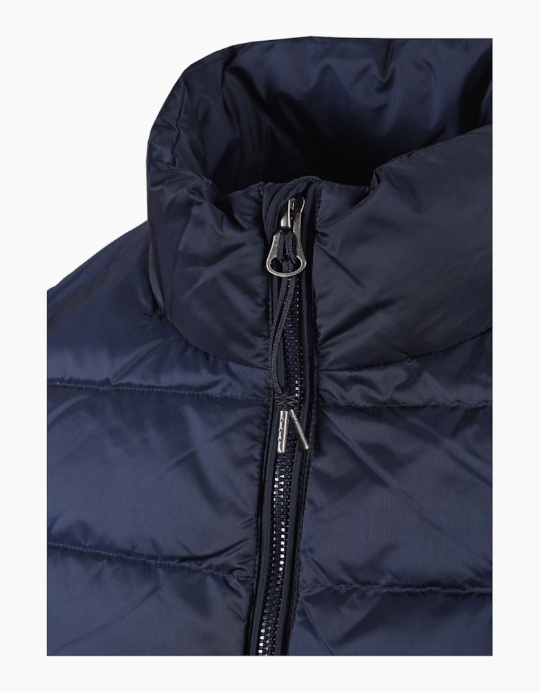 GANT LIGHT DOWN VEST EVENING BLUE