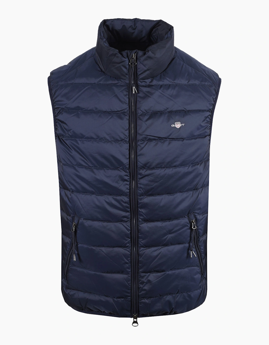 GANT LIGHT DOWN VEST EVENING BLUE, 5 of 4
