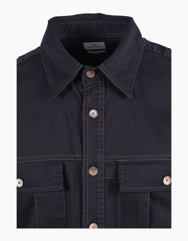 PAUL SMITH CASUAL FIT SHIRT NAVY