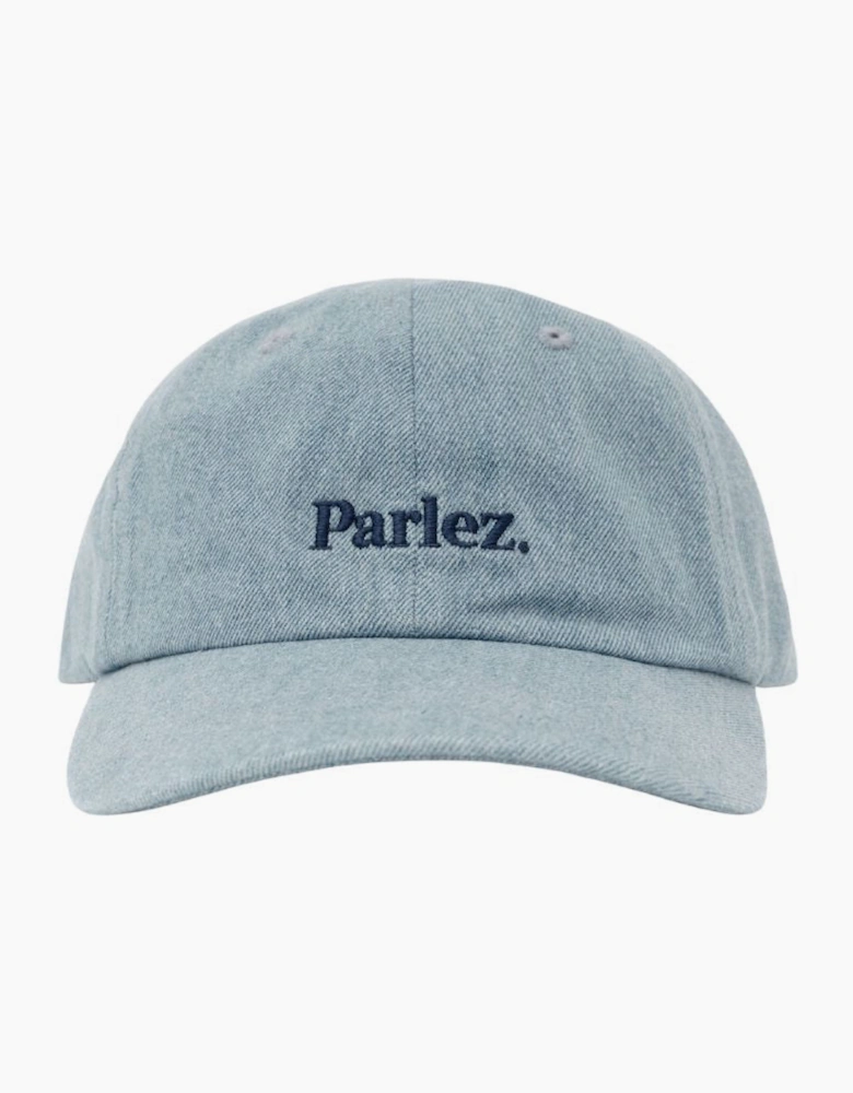 Parlez Boyd 6 Panel Low Profile Mid Indigo Wash Cap