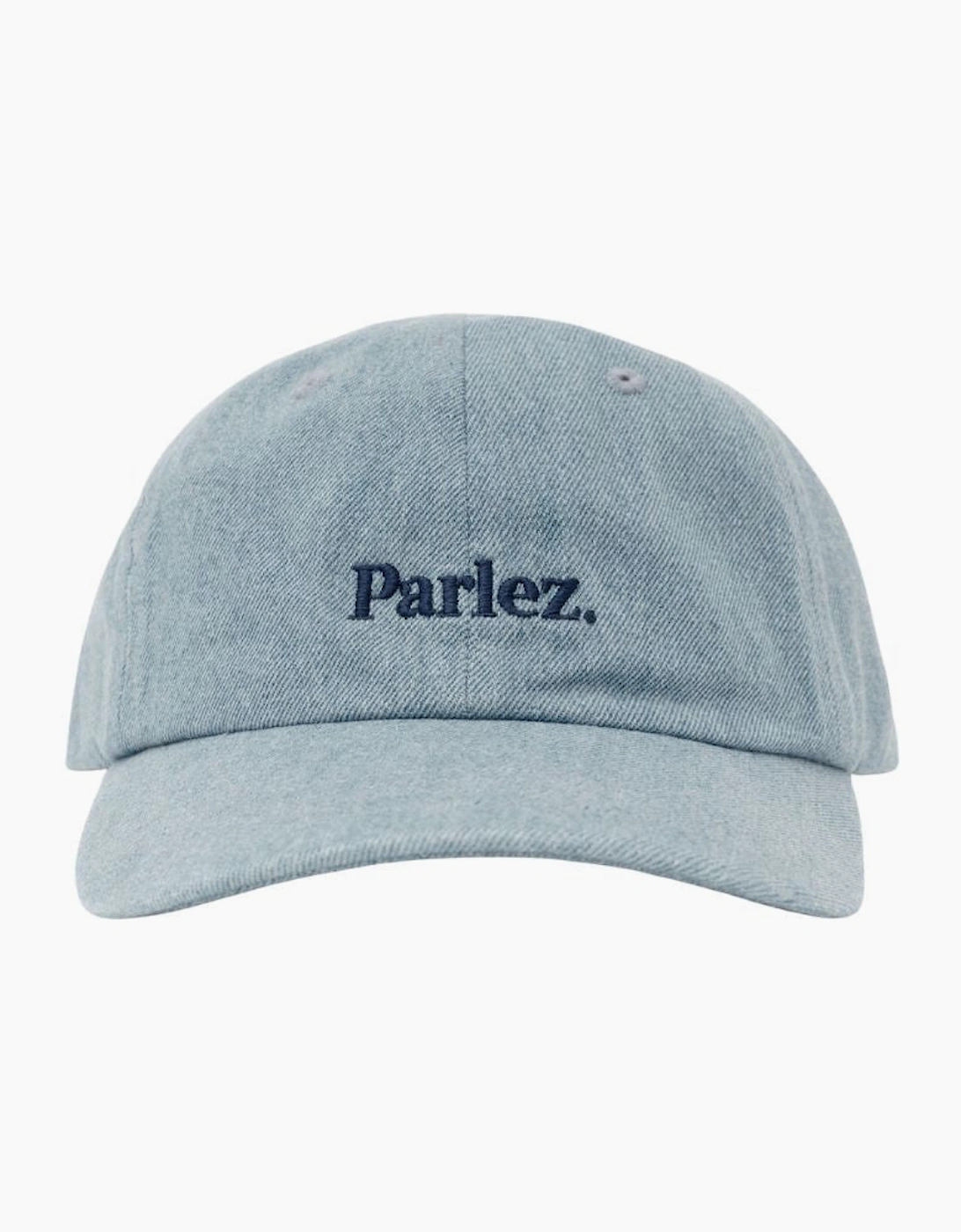 Parlez Boyd 6 Panel Low Profile Mid Indigo Wash Cap, 3 of 2