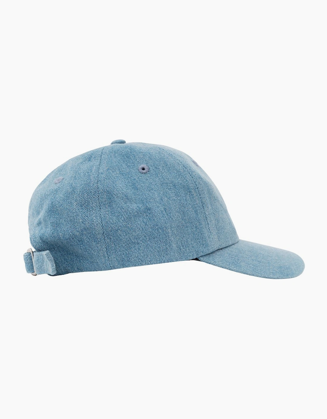 Parlez Boyd 6 Panel Low Profile Mid Indigo Wash Cap