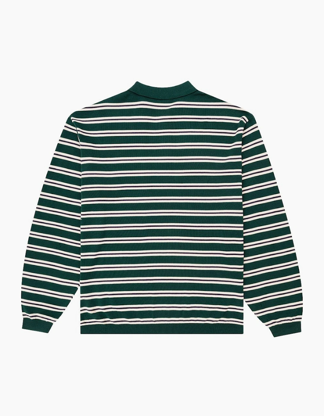 Parlez Crossfield L/S Deep Green Knit Polo
