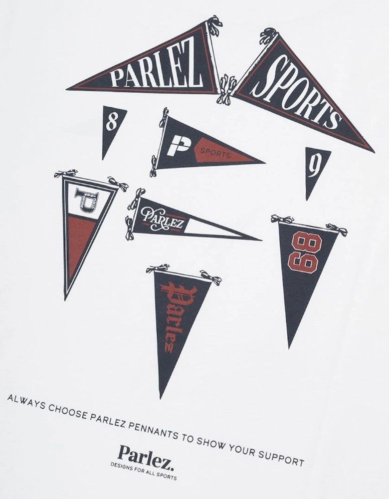 Parlez Pennant White T-Shirt