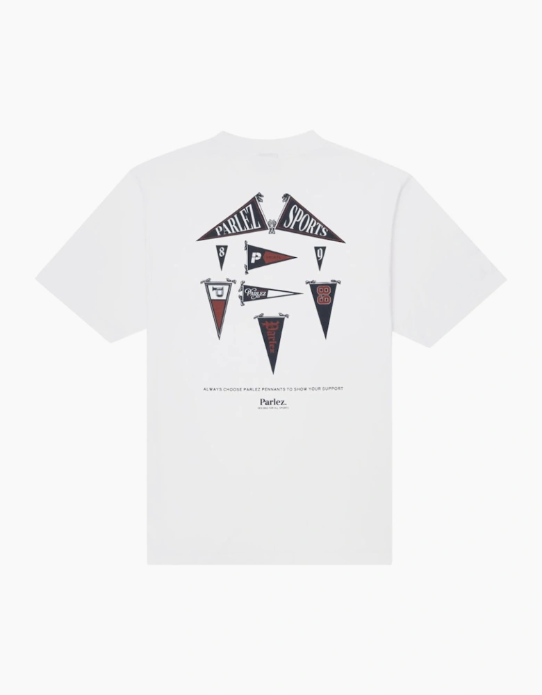 Parlez Pennant White T-Shirt