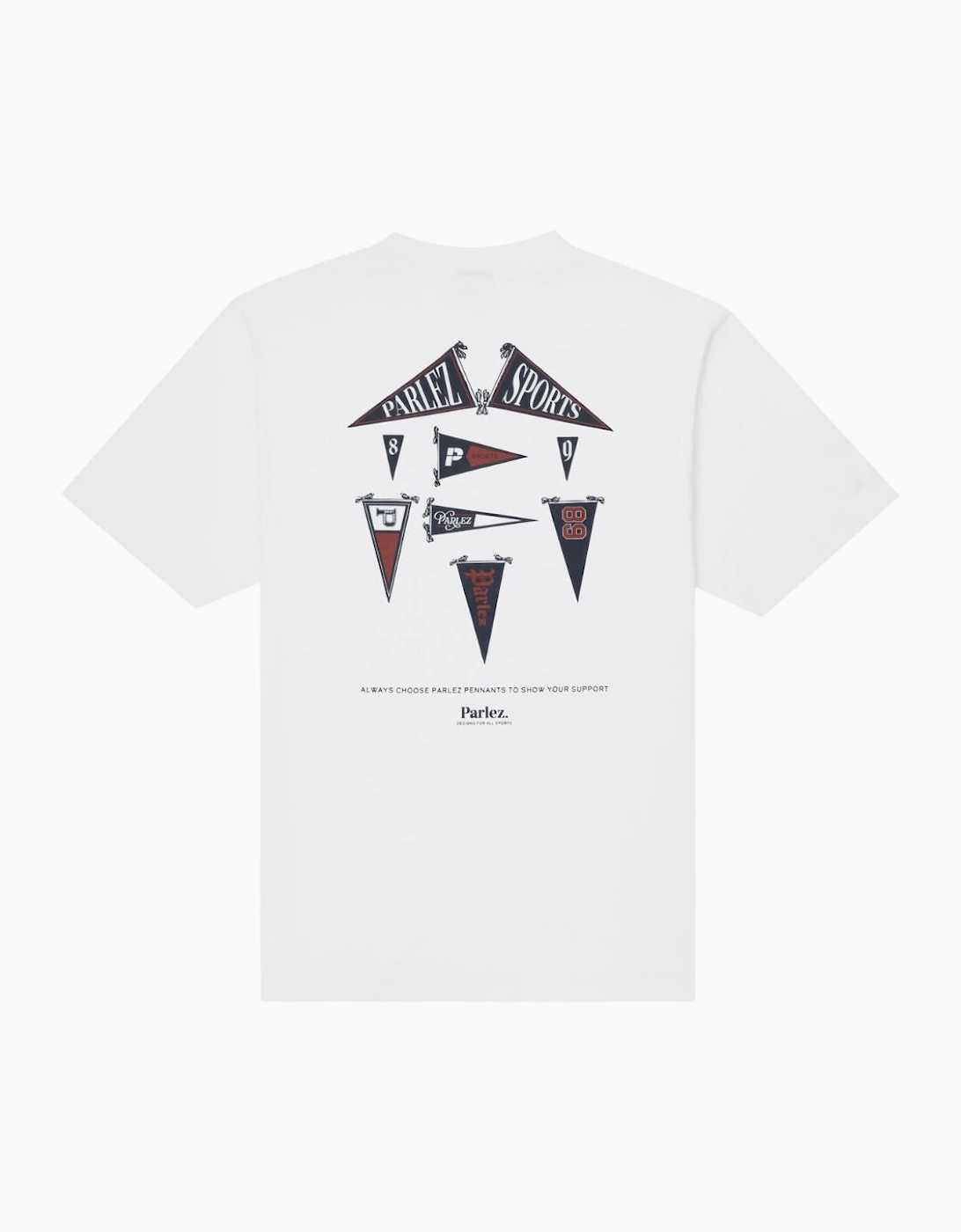 Parlez Pennant White T-Shirt