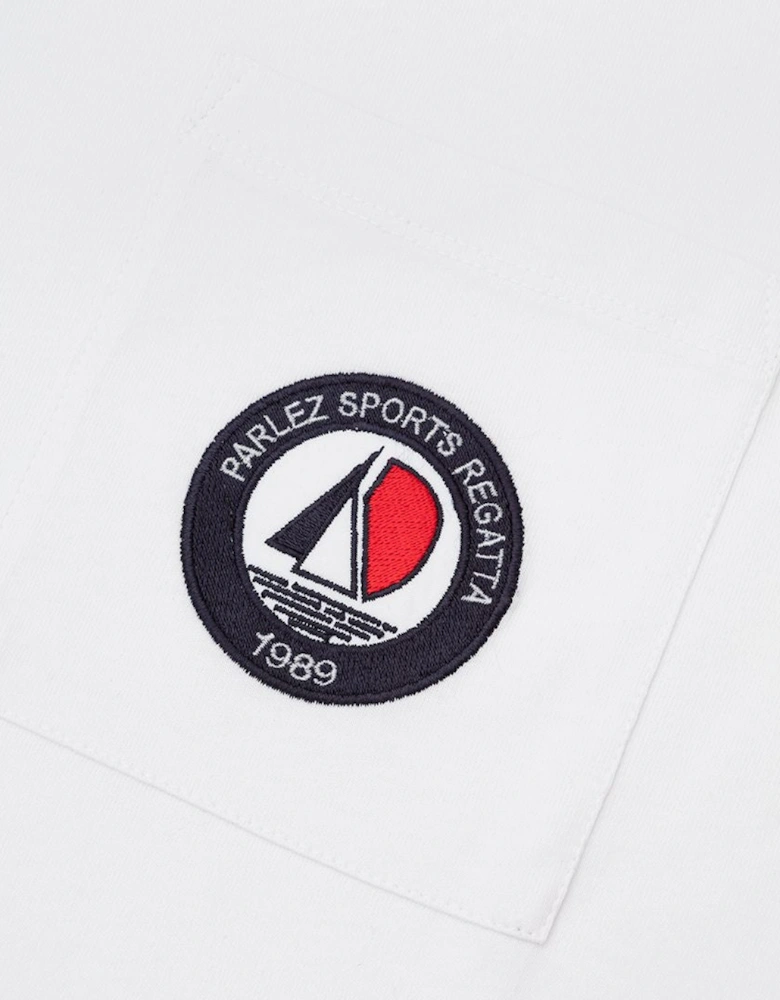Parlez Montrose Pocket White T-Shirt