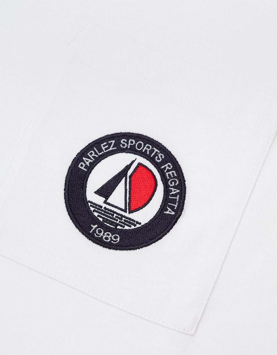 Parlez Montrose Pocket White T-Shirt