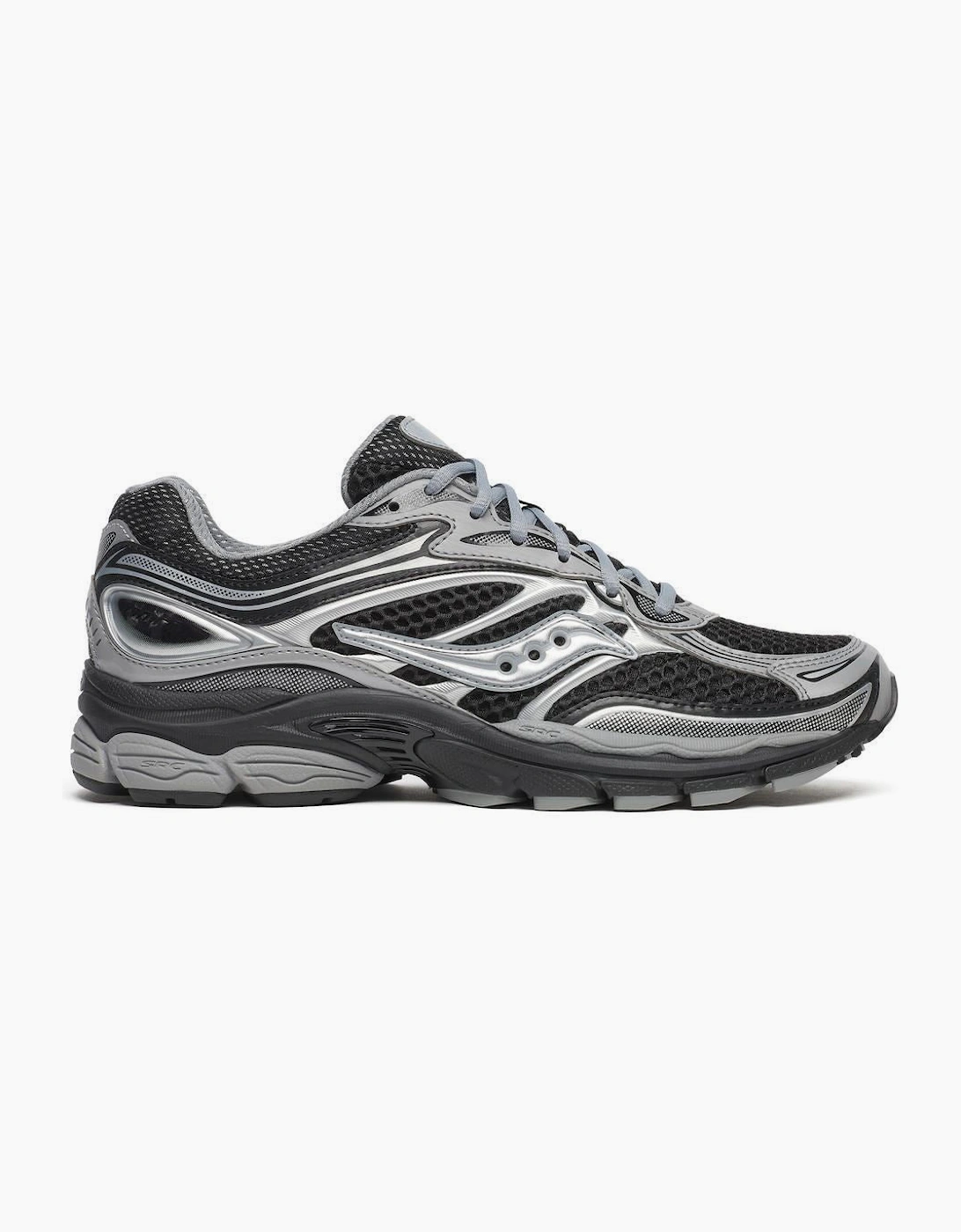 Saucony Progrid Omni 9 Black/Silver Trainers