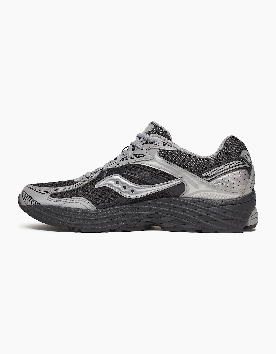 Saucony Progrid Omni 9 Black/Silver Trainers
