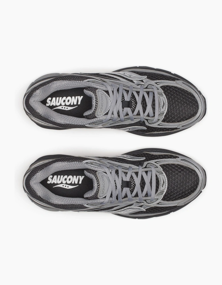 Saucony Progrid Omni 9 Black/Silver Trainers
