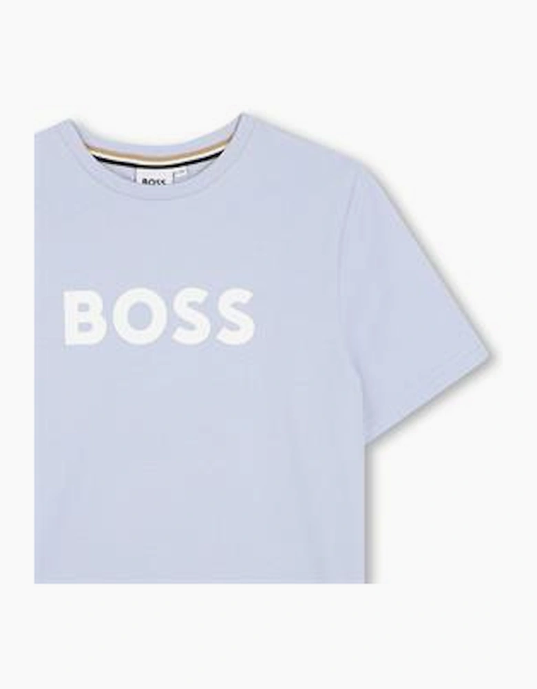 BOSS BOYS PALE BLUE CLASSIC T SHIRT J52711