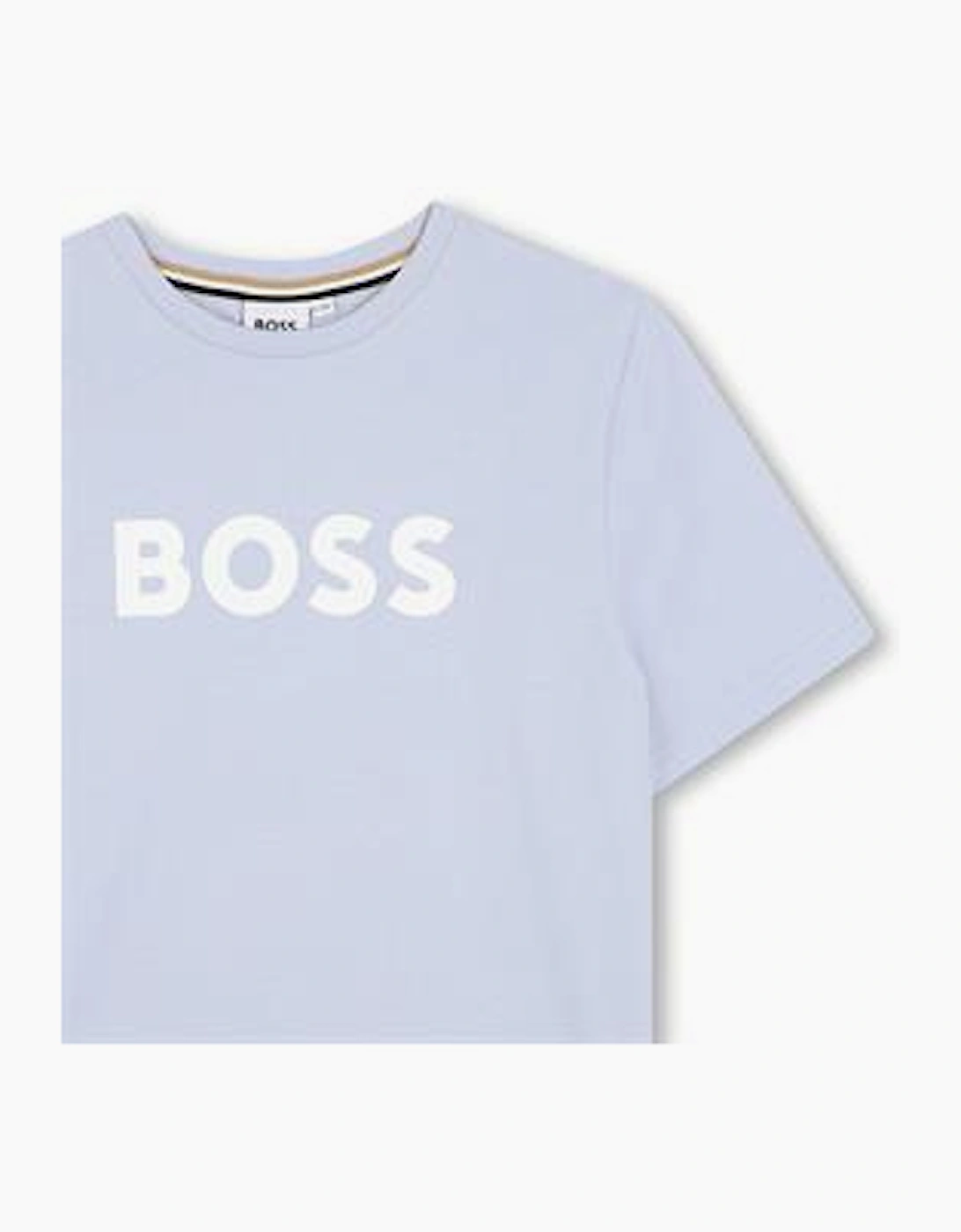 BOSS BOYS PALE BLUE CLASSIC T SHIRT J52711