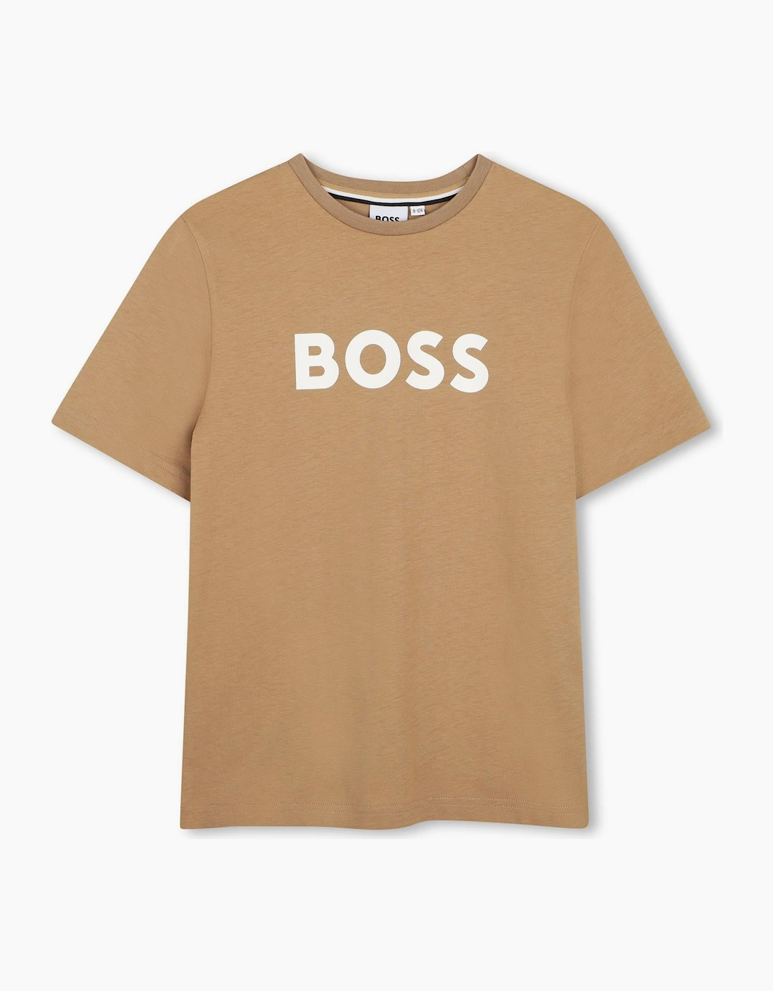 BOSS BOYS BEIGE CLASSIC T SHIRT J52711, 4 of 3