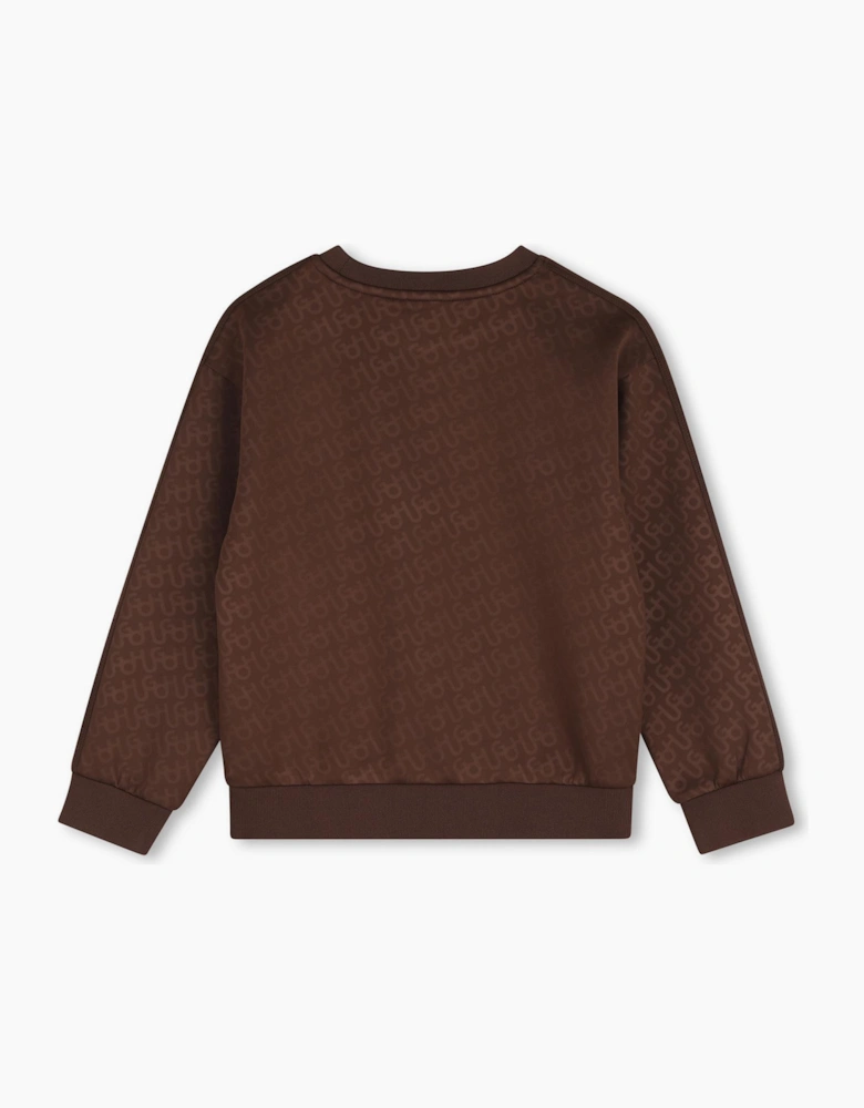 HUGO BOYS CHICORY COFFEE TRACKSUIT G01229/G01210