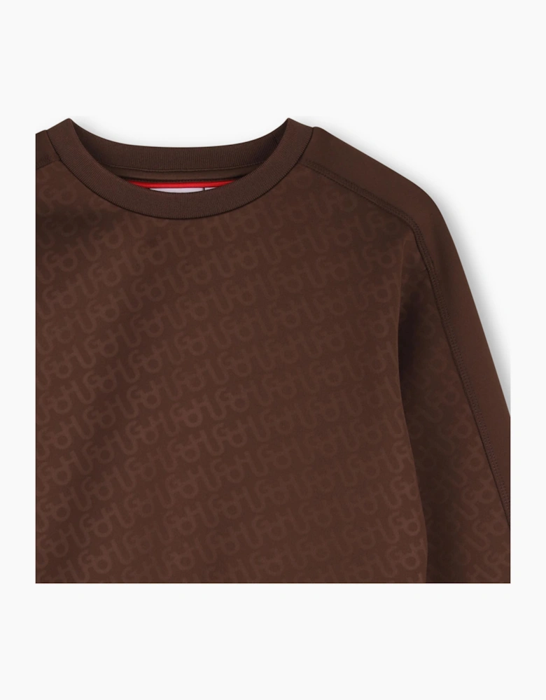 HUGO BOYS CHICORY COFFEE TRACKSUIT G01229/G01210