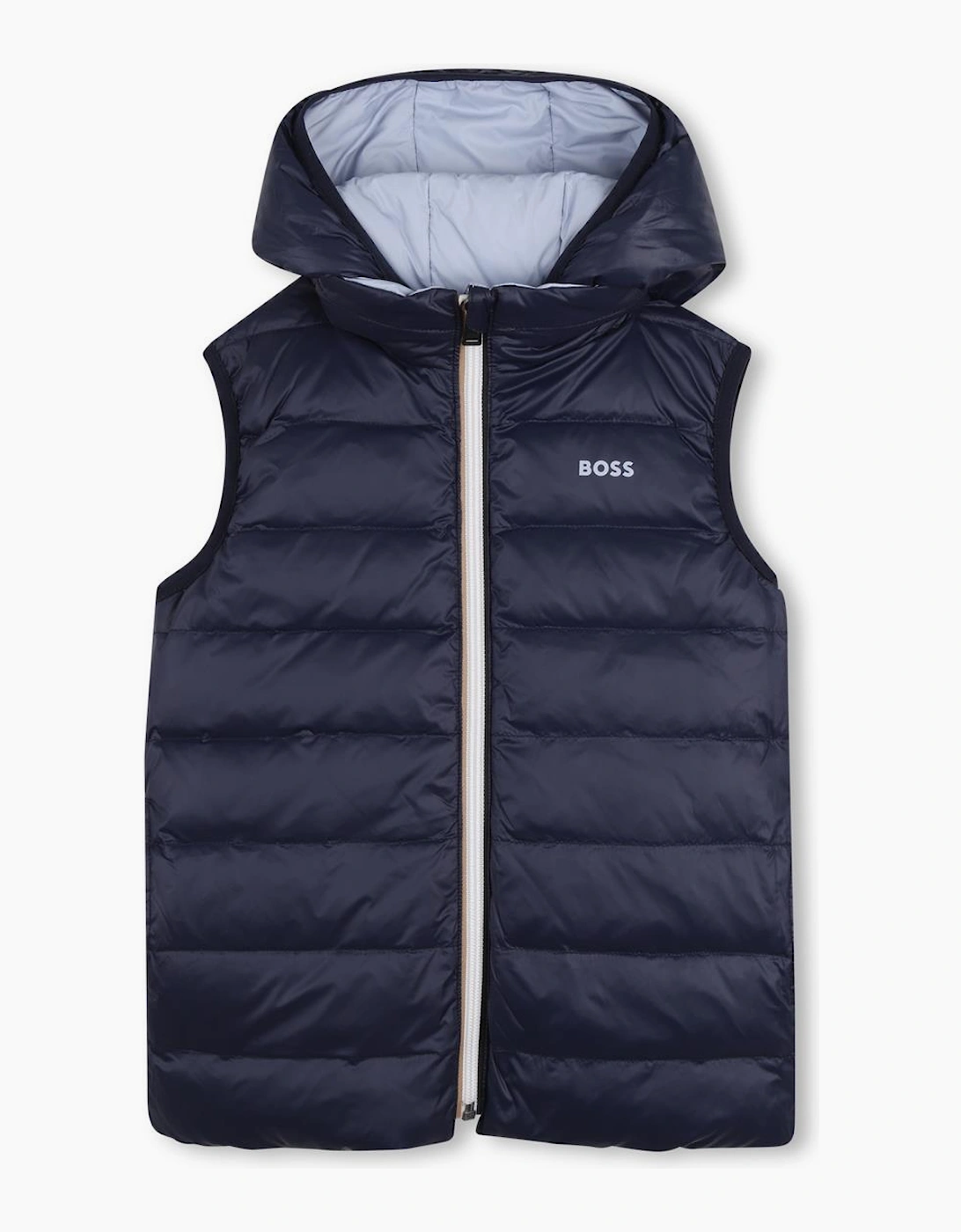 BOSS BOY NAVY REVERSIBLE BODY WARMER/GILET J53436, 5 of 4