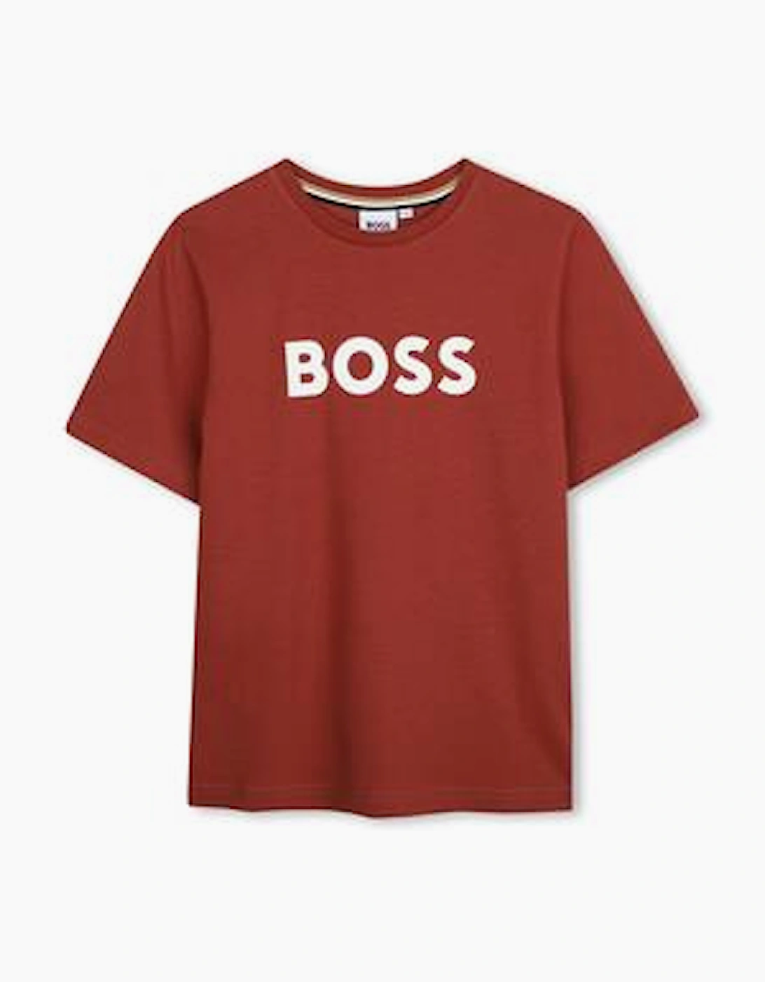 BOSS BOY CRIMSON RED T SHIRT J52711, 4 of 3