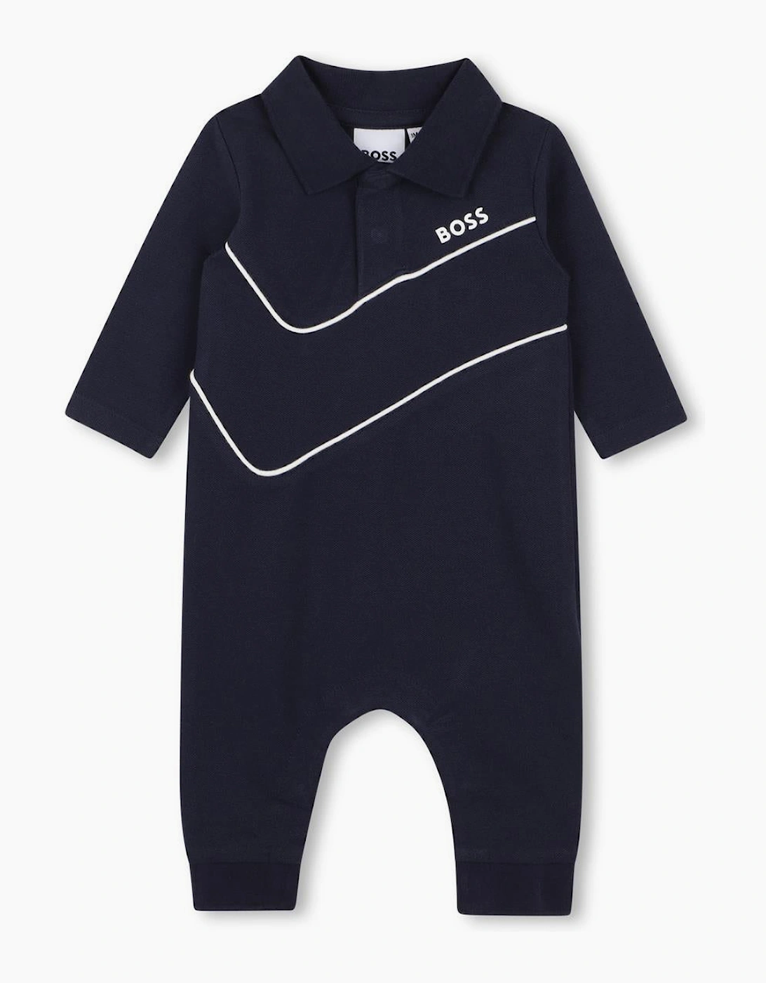 BOSS NB NAVY BABY GROW +GIFT BOX J53288, 4 of 3