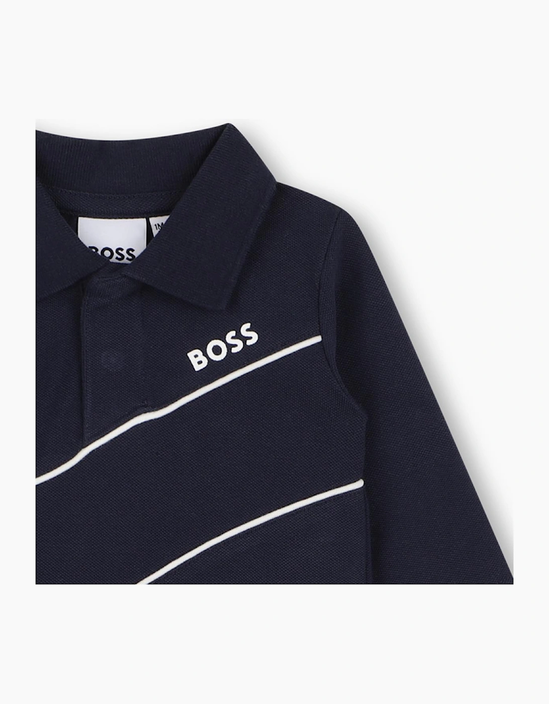 BOSS NB NAVY BABY GROW +GIFT BOX J53288
