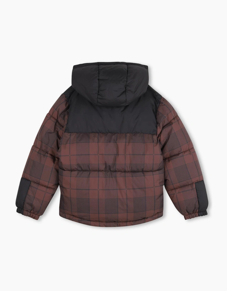 HUGO BOYS CHICORY COFFEE PUFFER JACKET G01257