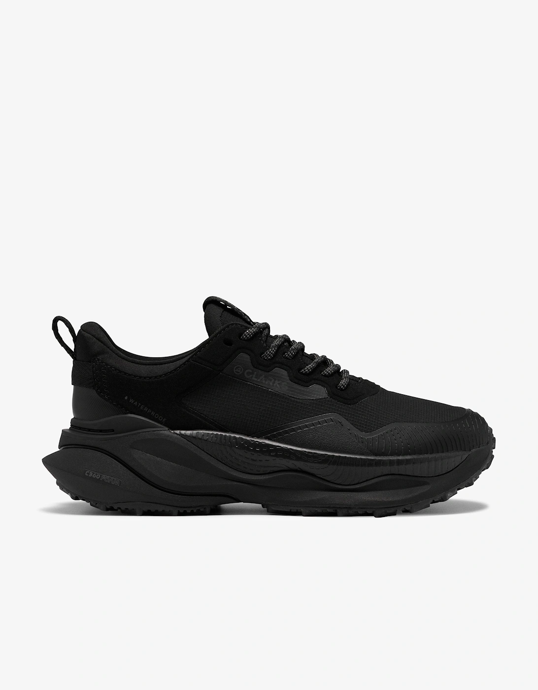 Clarks PaceTrailGoWP in Black/Black, 2 of 1