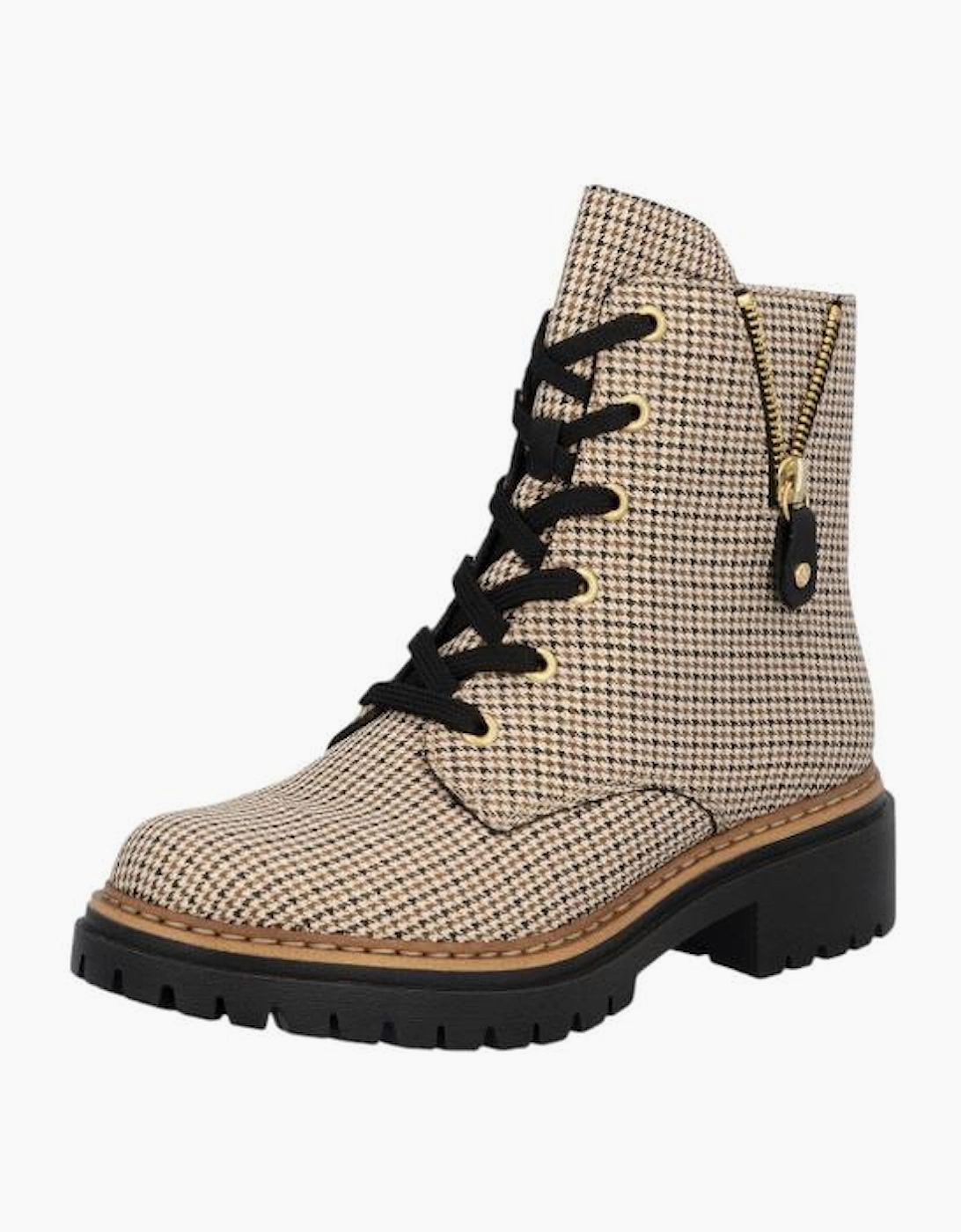 Rieker Ladies Boots 72617-60 in Beige, 2 of 1