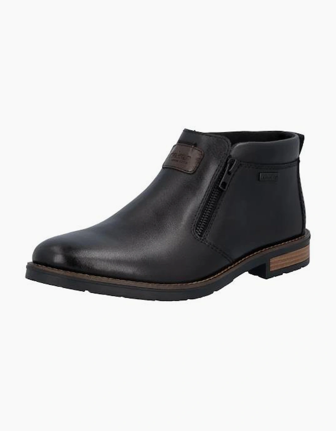 Rieker Mens Boot 14656-00 in Black, 2 of 1