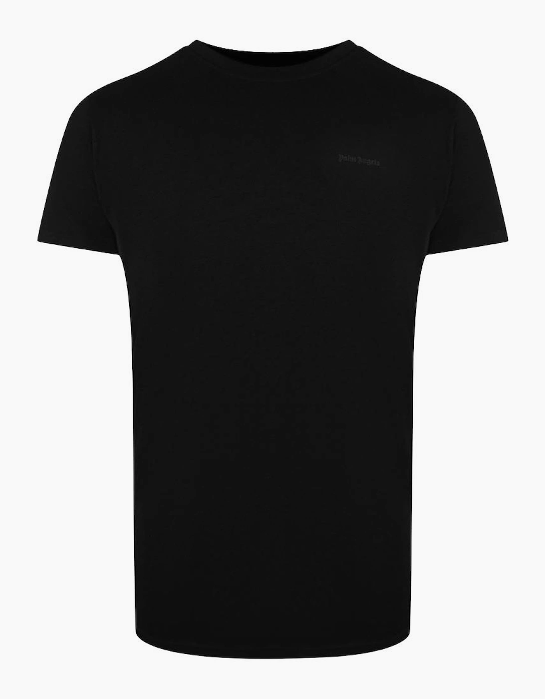 Palm Angels Tri-Pack Tonal Classic Logo Black T-Shirts