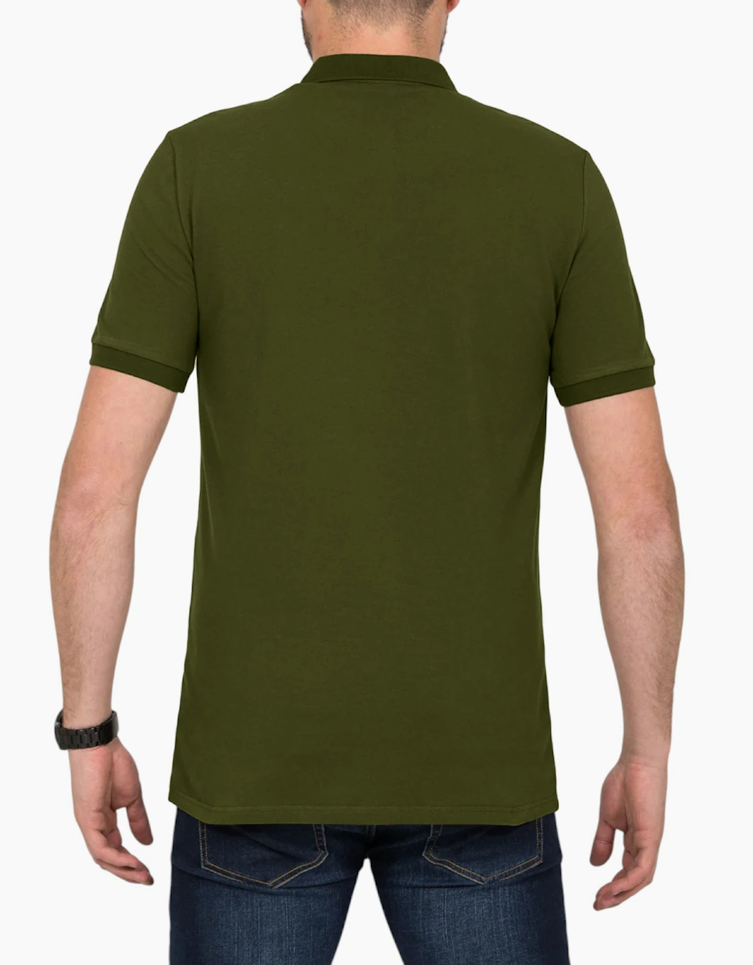Mens Polo Shirt T Shirts Work Regular Fit Pique Premium Casual Cotton Golf Polo