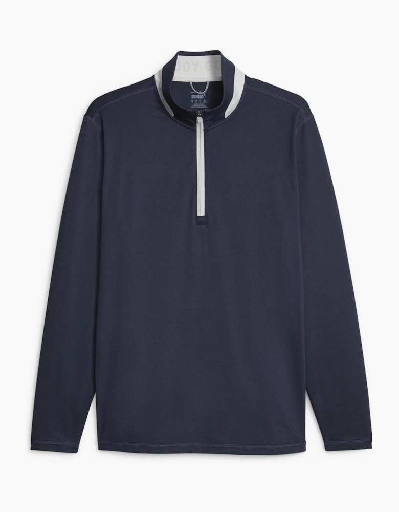 Mens Lightweight Quarter Zip Jumper