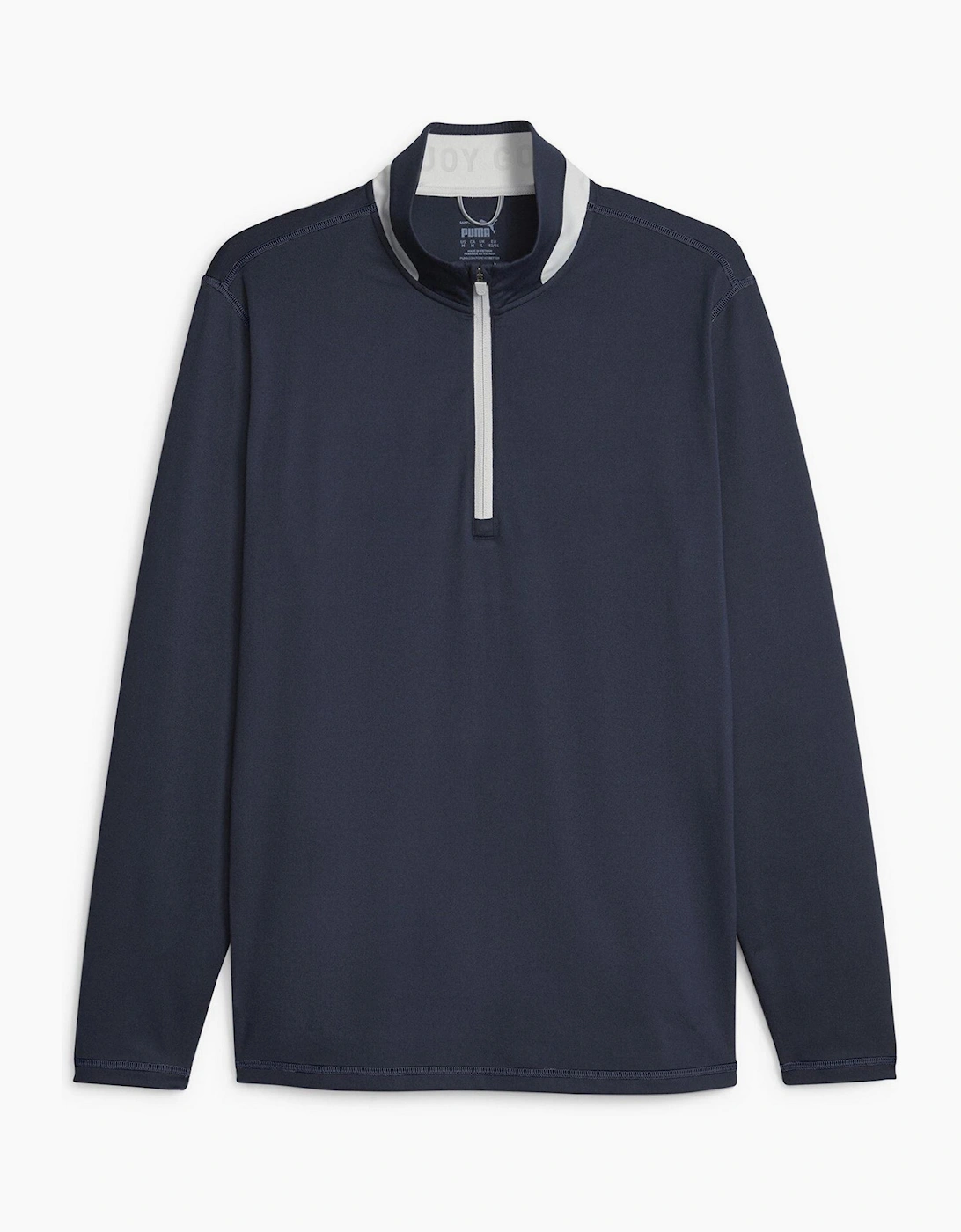 Mens Lightweight Quarter Zip Jumper, 7 of 6