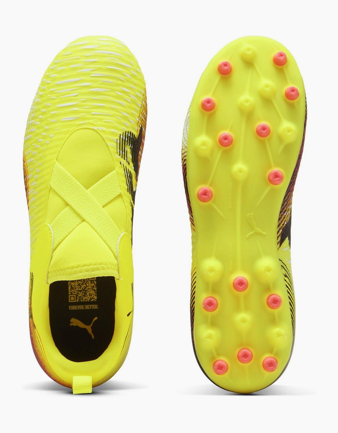 Kids Future 8 Match Firm Ground Football Boots